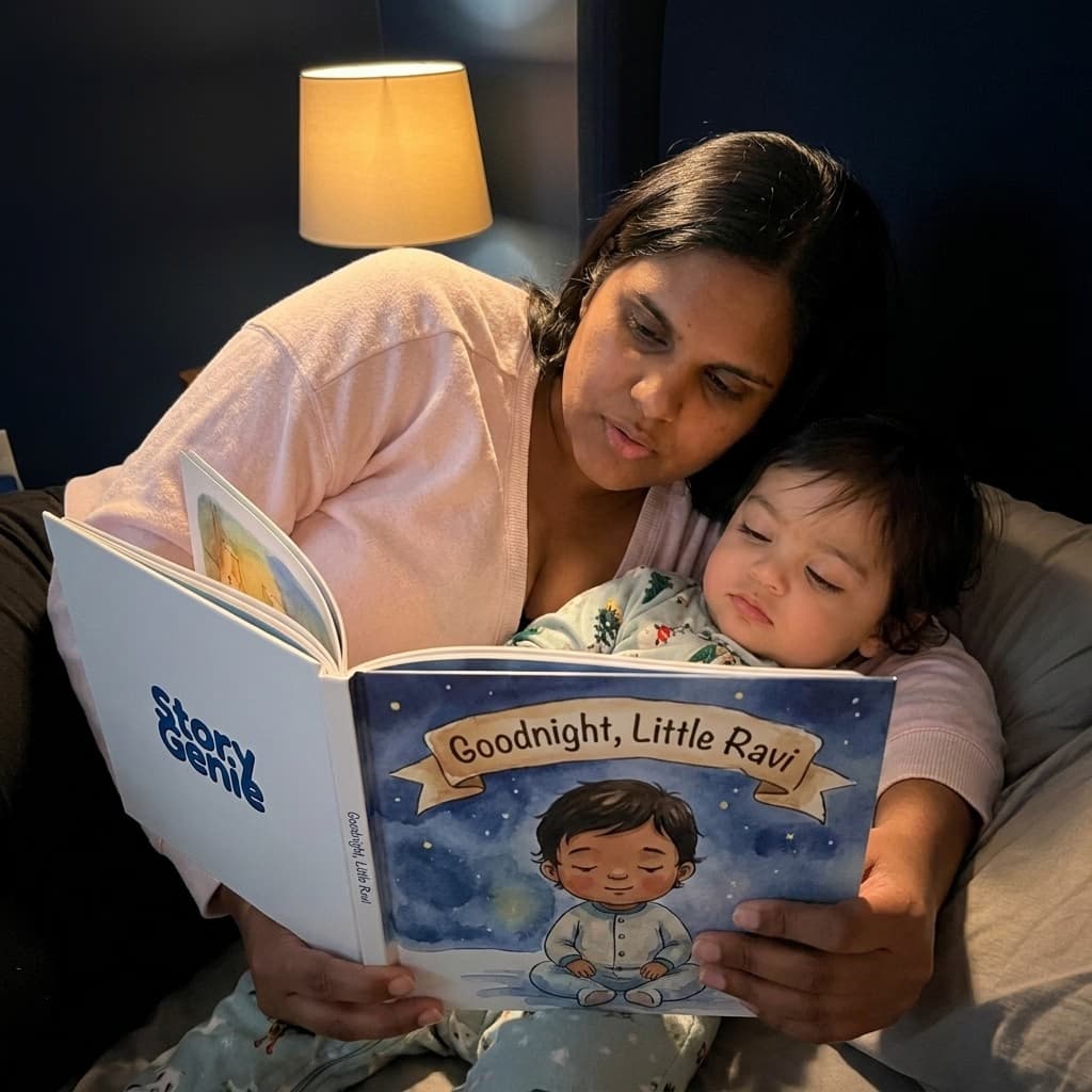 Personalized bedtime storybook for kids