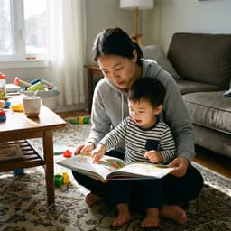 A parent at home