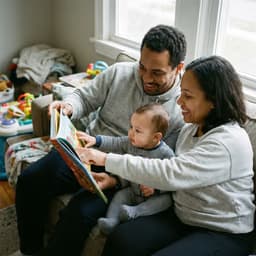 A parent at home