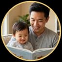 A parent at home