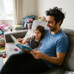 A parent at home