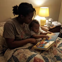 A parent at home