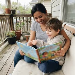 A parent at home