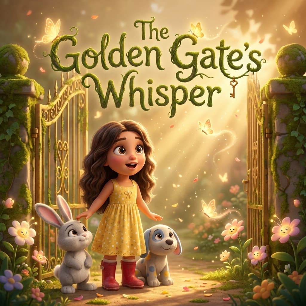 A real Story Genie cover starring Kiera: The Golden Gate's Whisper