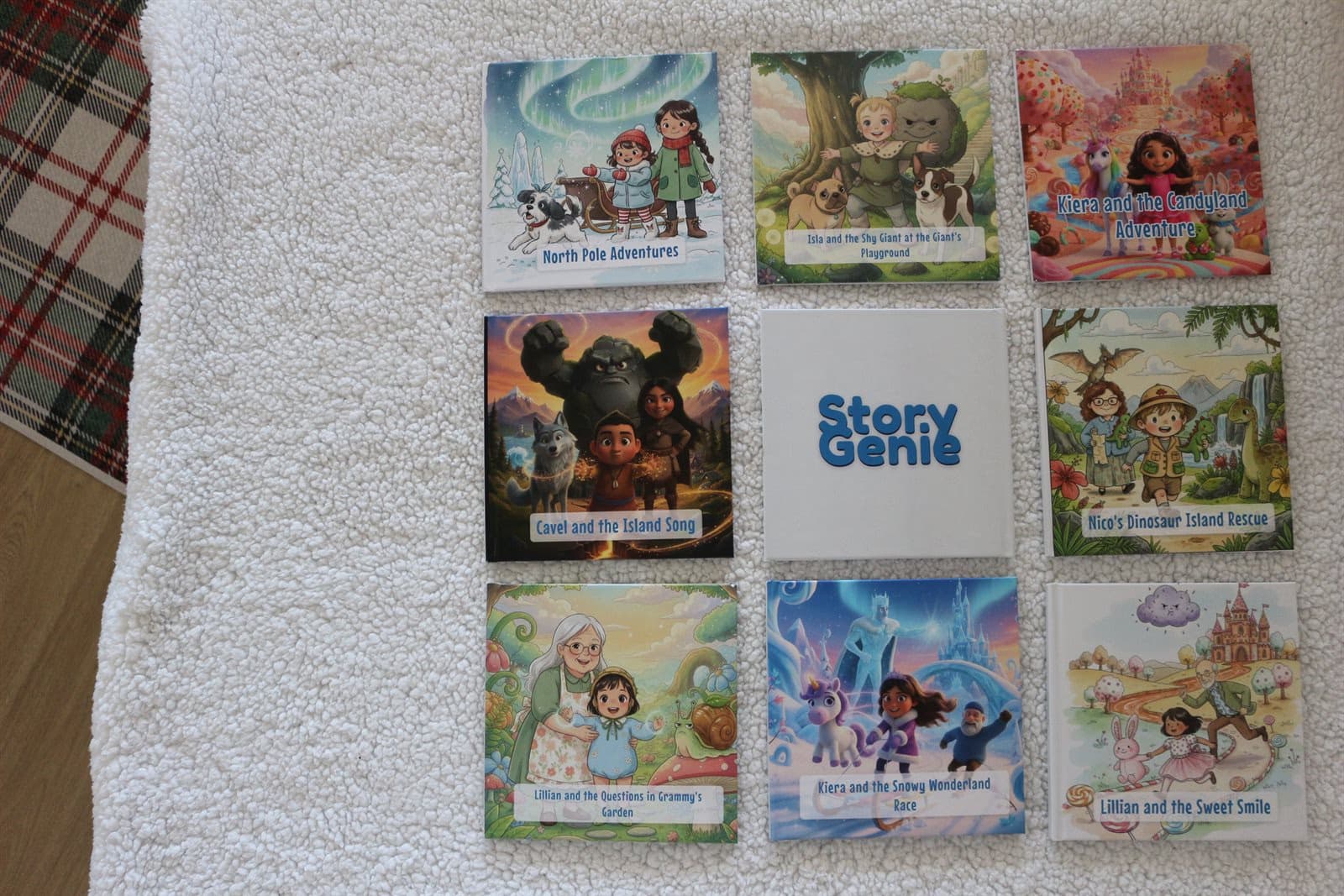 Collection of personalized children's books