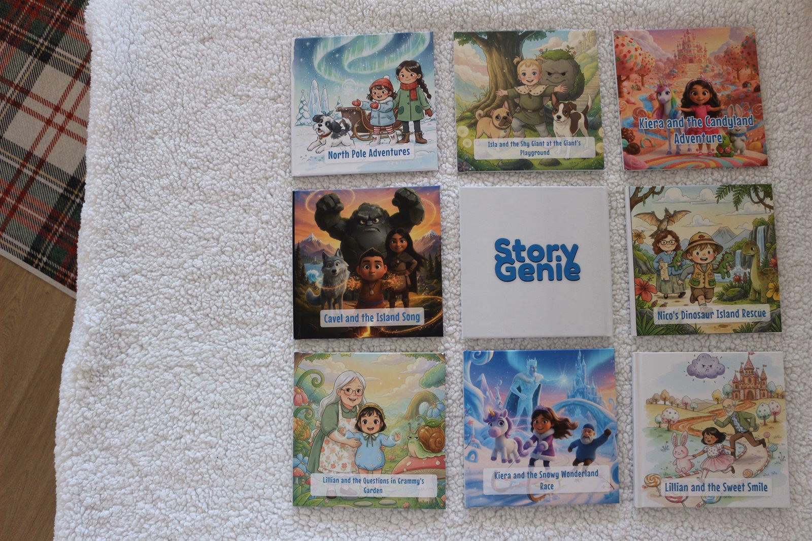 Collection of personalized children's books